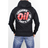 Hooded Zipper Classic Oi! Black