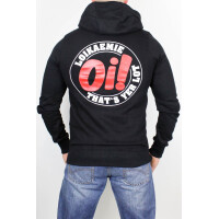 Hooded Zipper Classic Oi! Black L