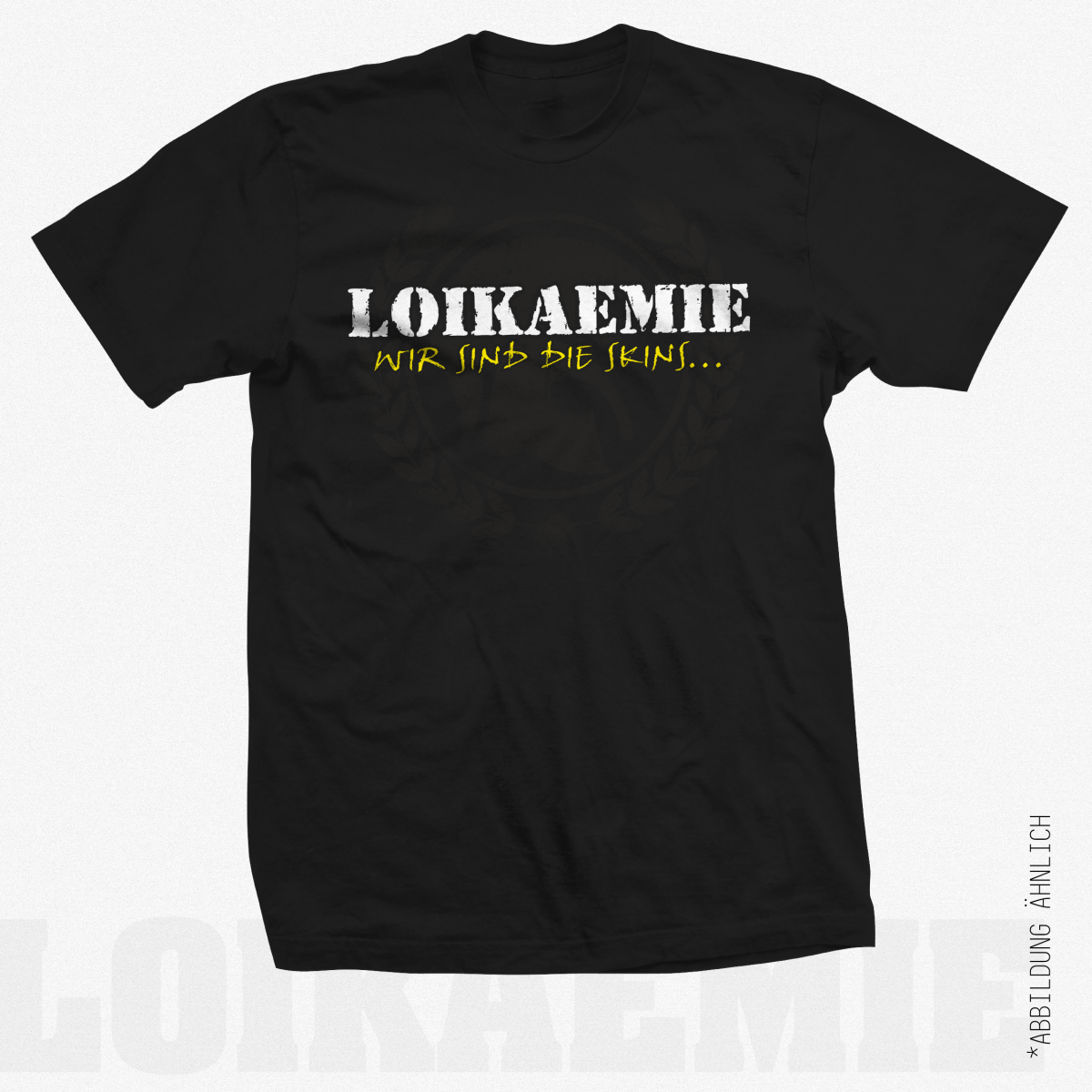 T-Shirt Wir sind die Skins Black S