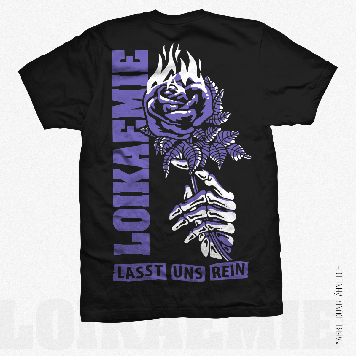 T-Shirt Lasst Uns Rein Black