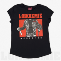 Ladies T-Shirt Menschen Black