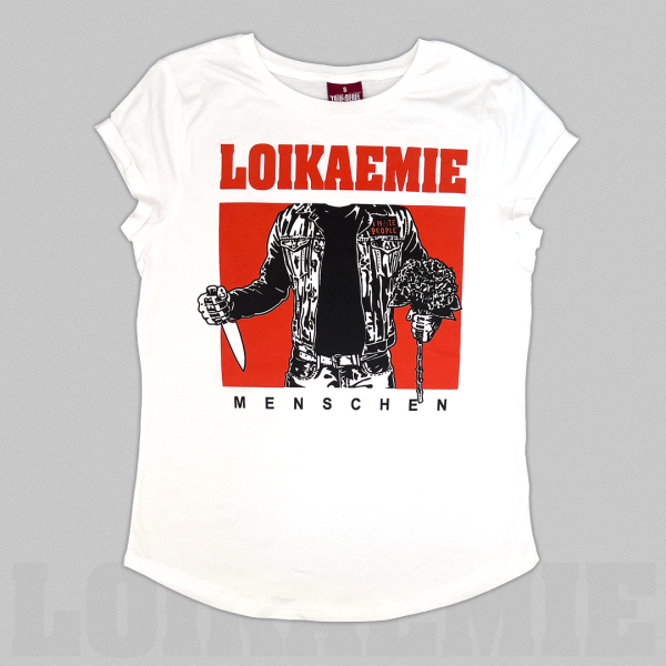 Ladies T-Shirt Menschen White