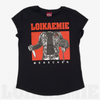 Ladies T-Shirt Menschen Black XL