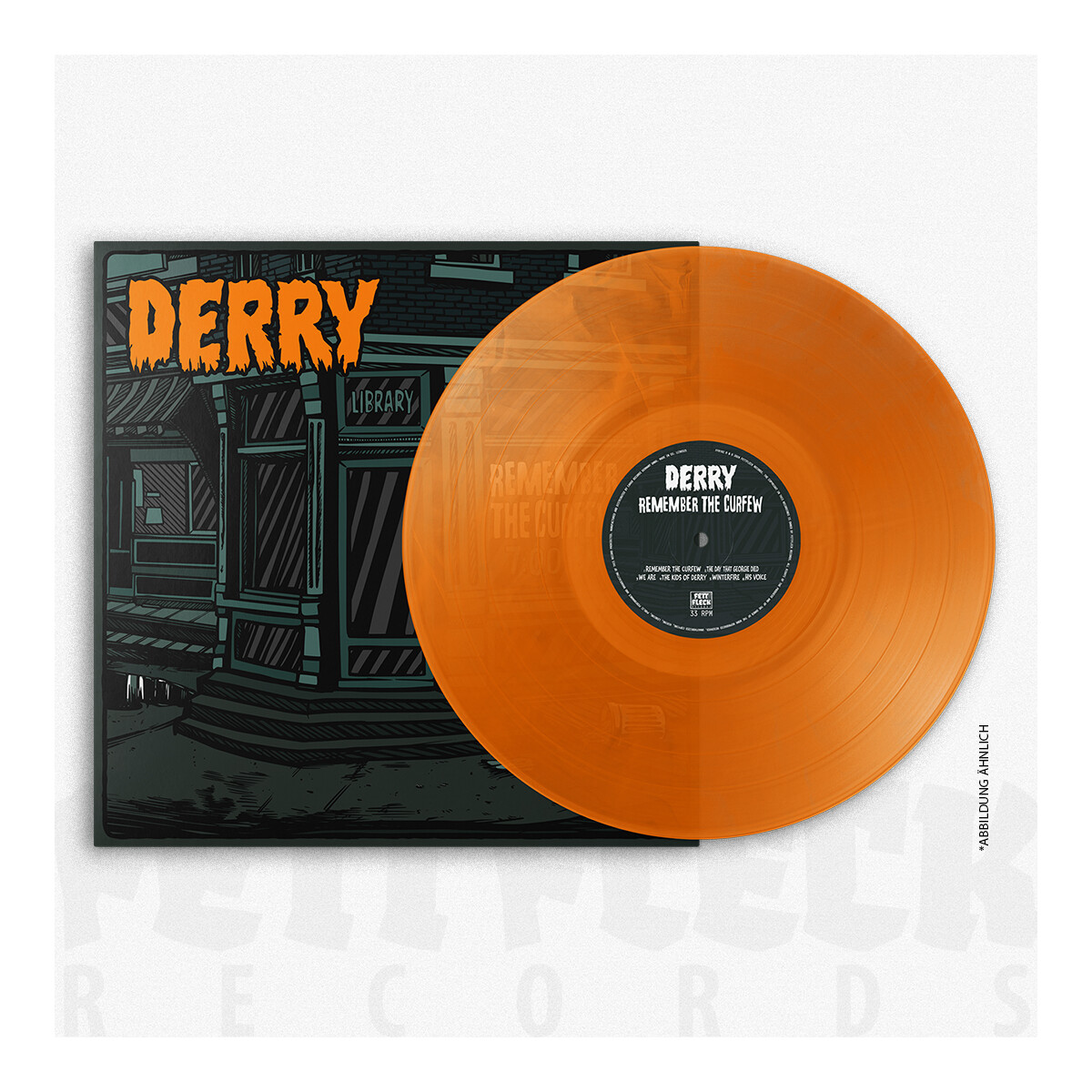 DERRY - Remember The Curfew EP - Transpa box