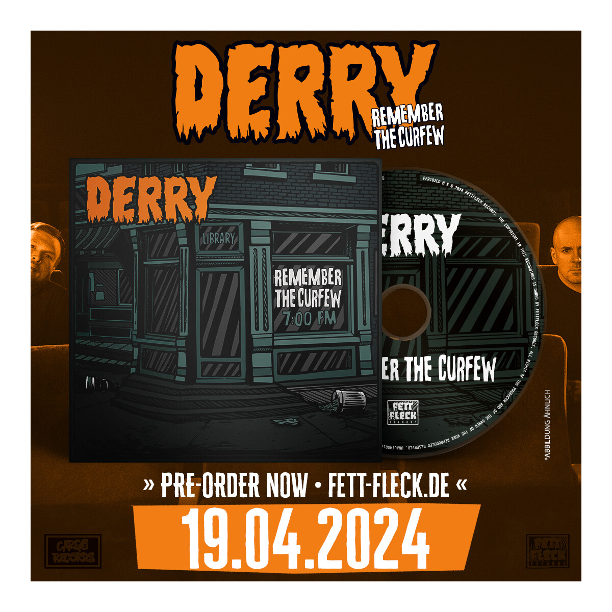 DERRY - Remember The Curfew CD