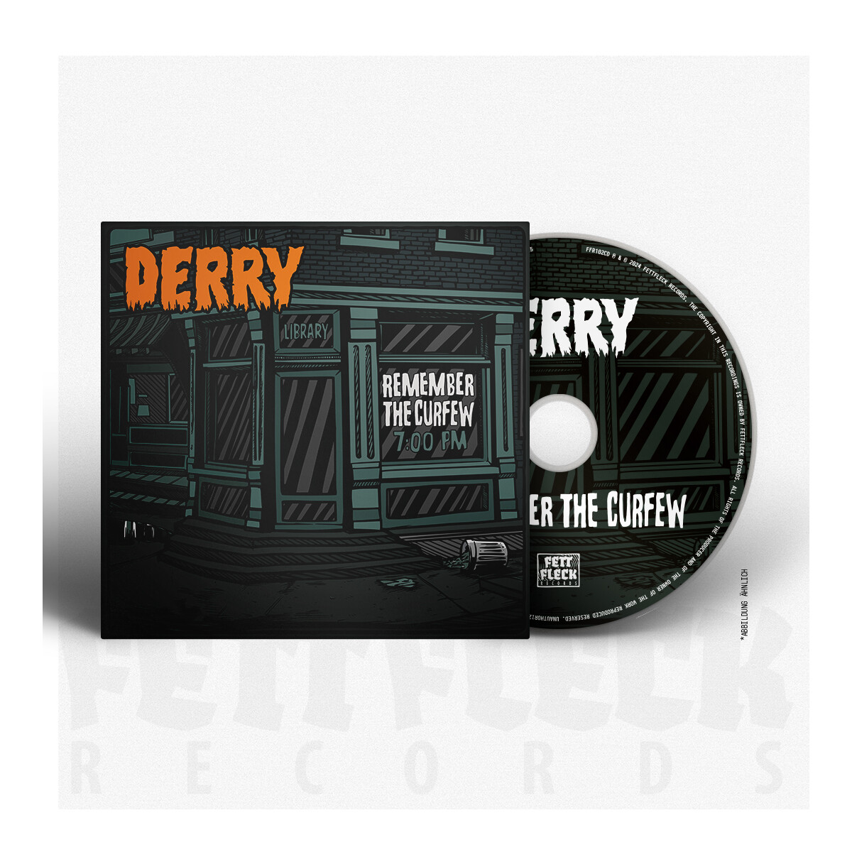 DERRY - Remember The Curfew CD box