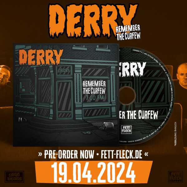 DERRY - Remember The Curfew CD