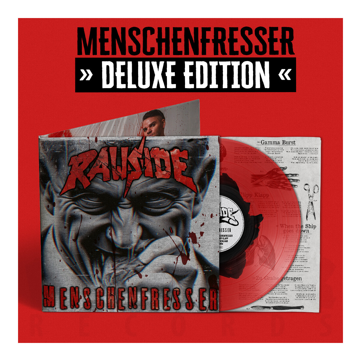 RAWSIDE LP Menschenfresser Deluxe Edition