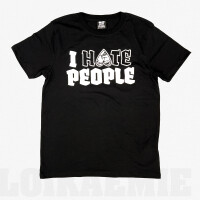 T-Shirt I HATE PEOPLE Black 5XL