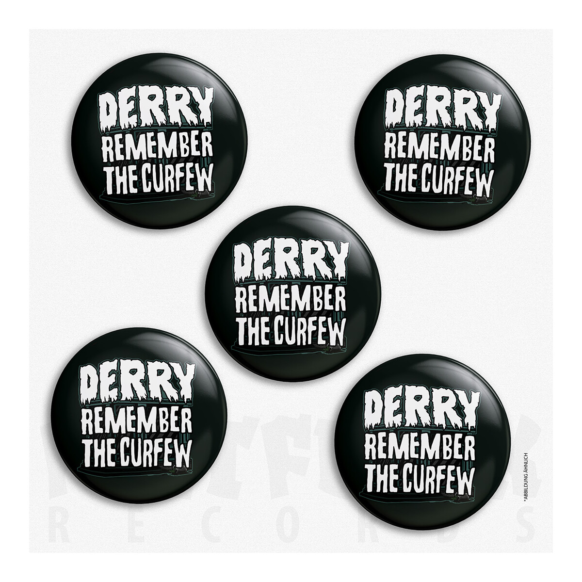 DERRY Button RTC Black