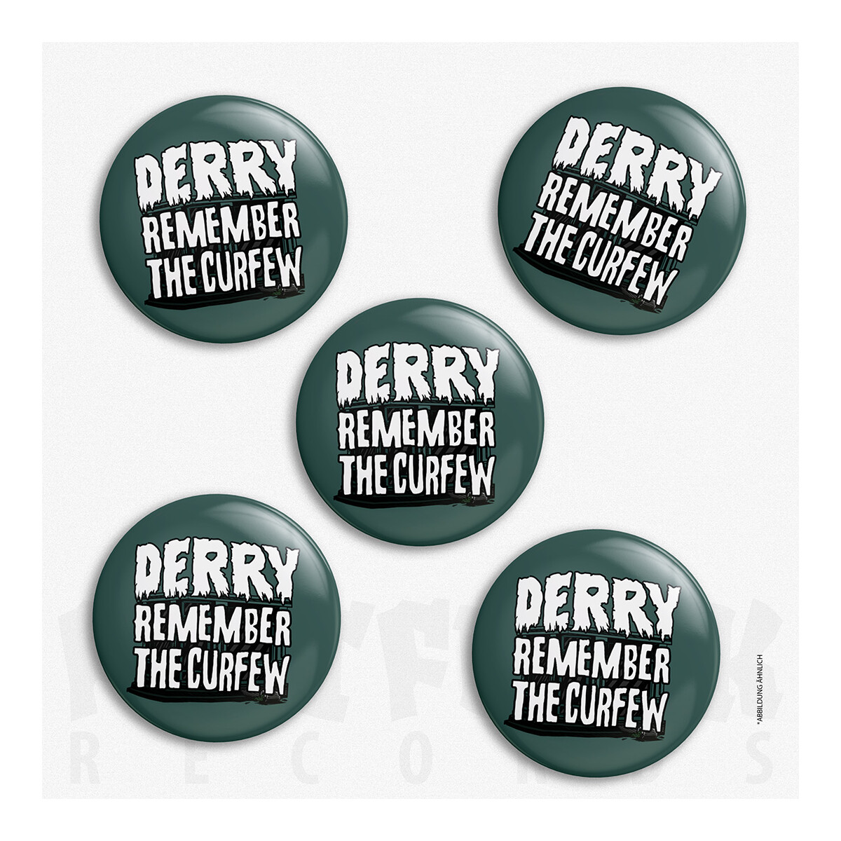 DERRY Button RTC Green