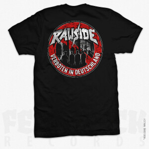 RAWSIDE T-Shirt Verboten in Deutschland Black