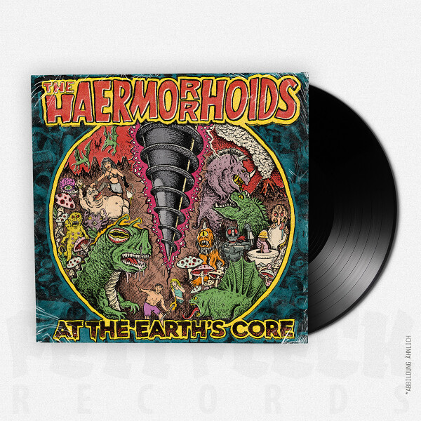 THE HAERMORRHOIDS - At The Earths Core LP - Black Vinyl