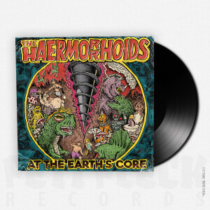 THE HAERMORRHOIDS - At The Earths Core LP - Black Vinyl