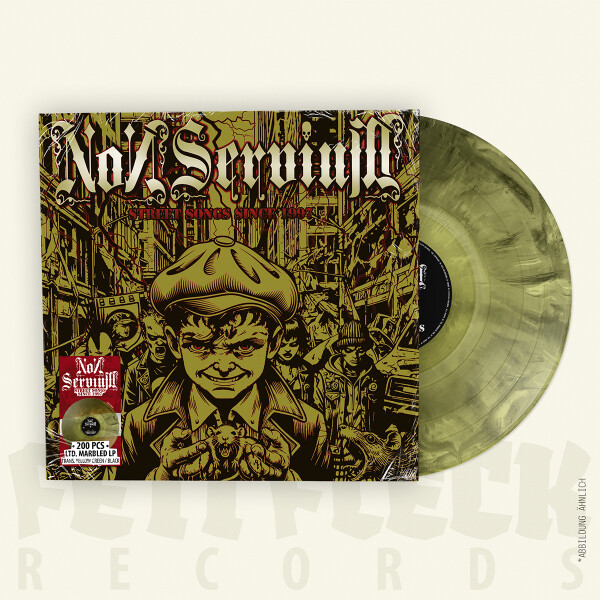 NON SERVIUM - Street Songs Since 1997 -  LP MARBLED Green Black Vinyl