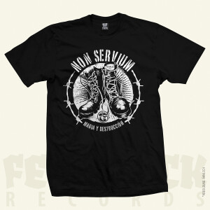 NON SERVIUM - T-SHIRT Magia y destrucción - Black