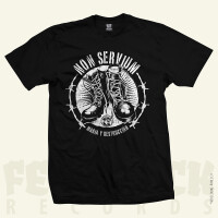 NON SERVIUM - T-SHIRT Magia y destrucción - Black