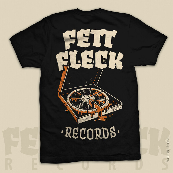 FFR T-Shirt PIZZA LA FETTWAX Black