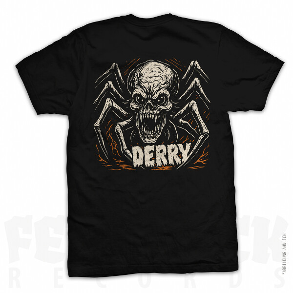 DERRY T-Shirt Spider Black