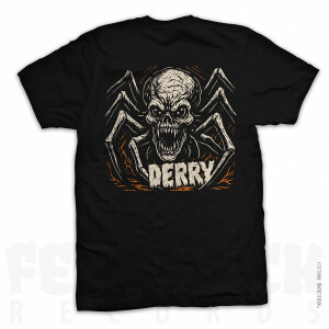 DERRY T-Shirt Spider Black