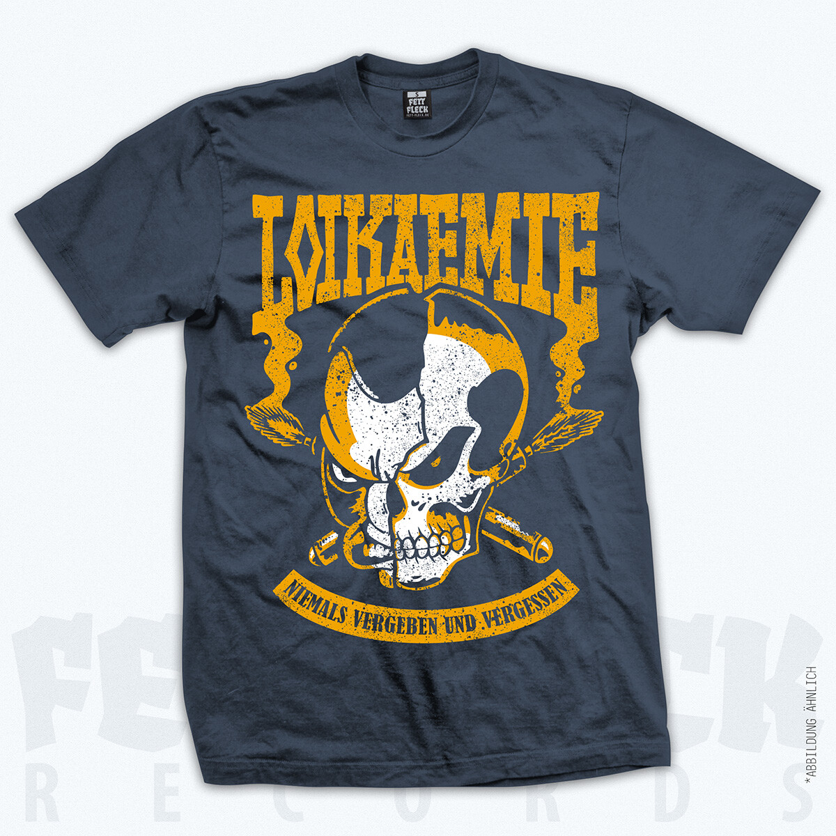 T-Shirt BENGALO SKULL Denim Blue