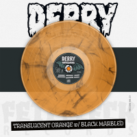 DERRY - Its Many Faces - Marbled Orange Black Vinyl