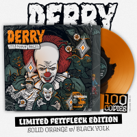 DERRY - Its Many Faces - Lim. Orange Black Yolk Vinyl