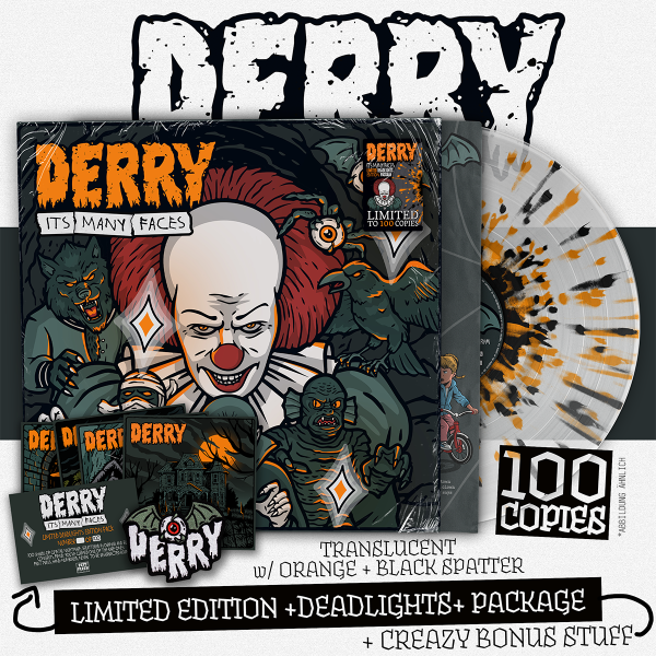 DERRY - Its Many Faces - Lim. Splatter Vinyl Package