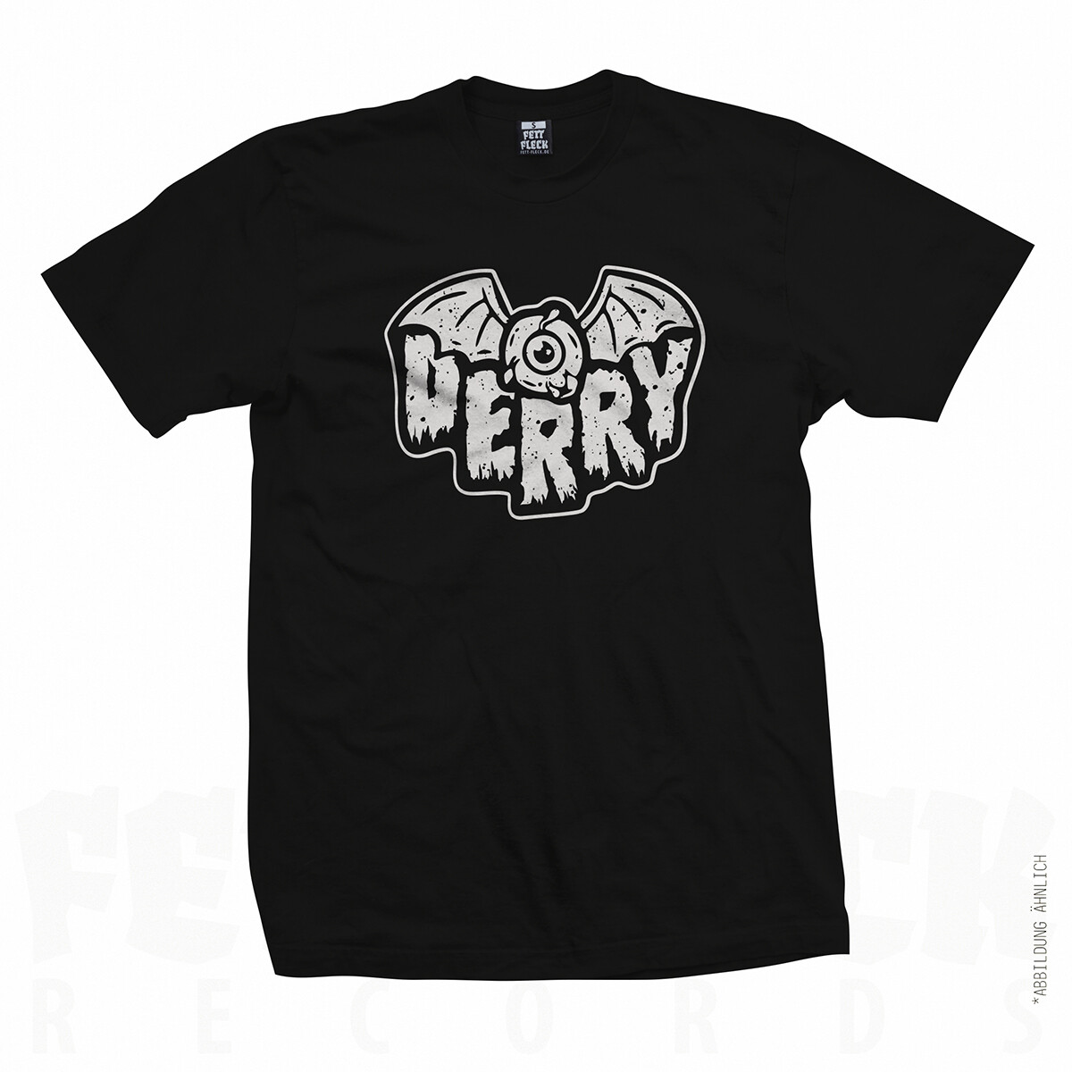 DERRY T-Shirt FLYING EYEBALL Black 3XL box