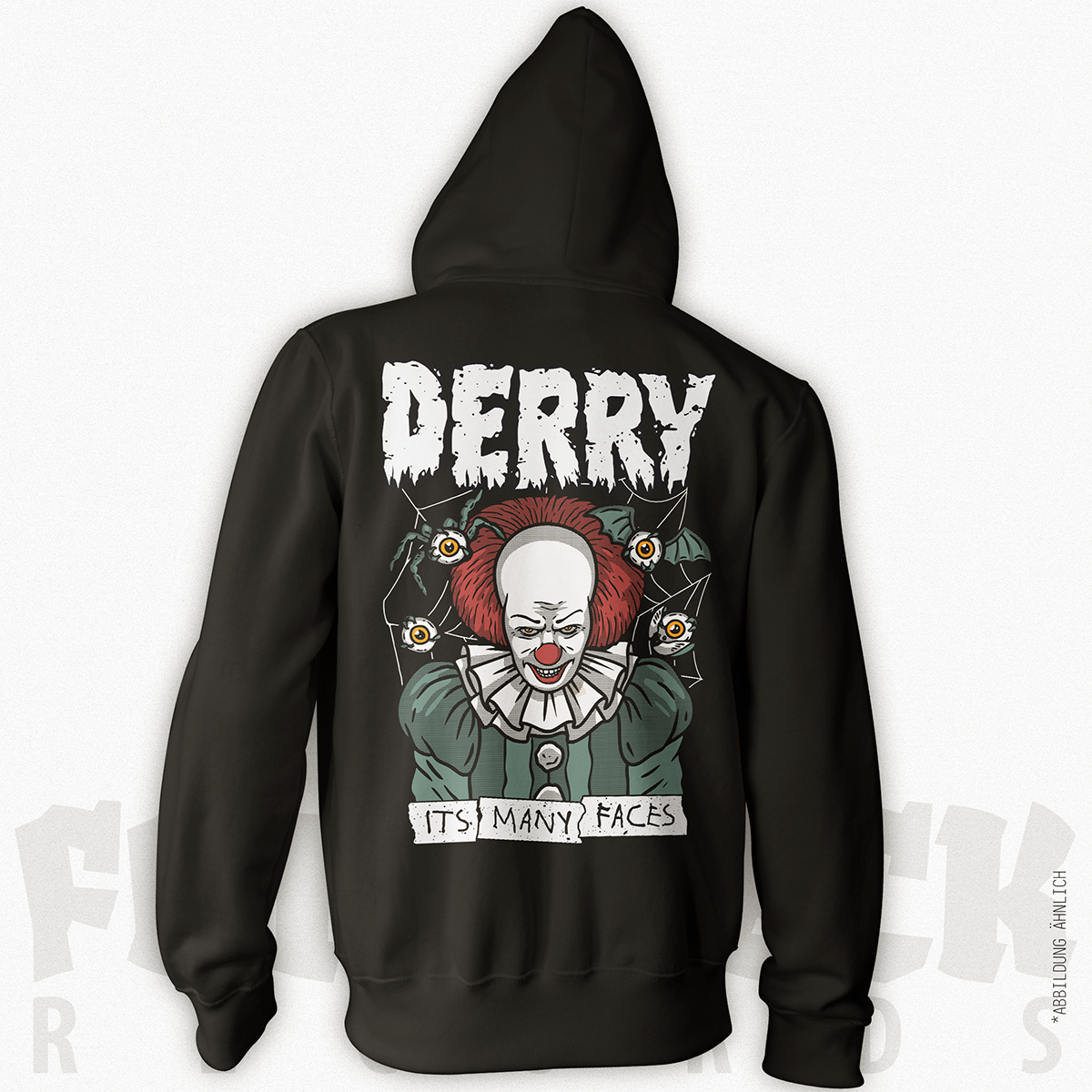 DERRY - Hooded Zipper IMF Black 3XL box