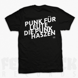 SOKO LiNX - T-Shirt "Punk für Leute die Punk haszen" Black