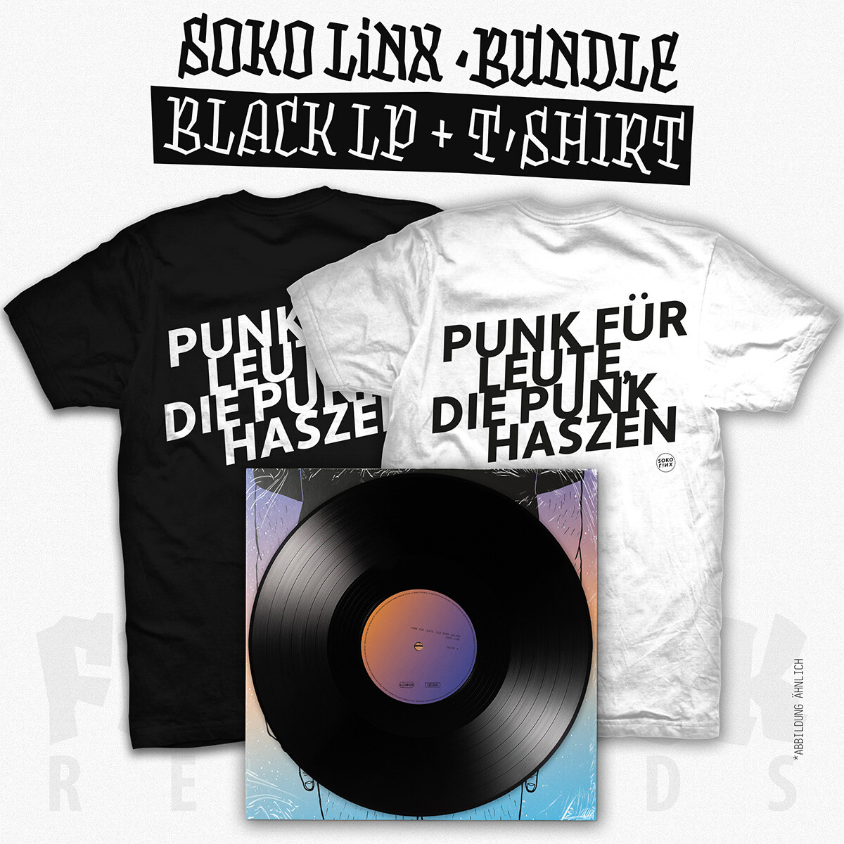 SOKO LiNX - BUNDLE Black LP + T-Shirt
