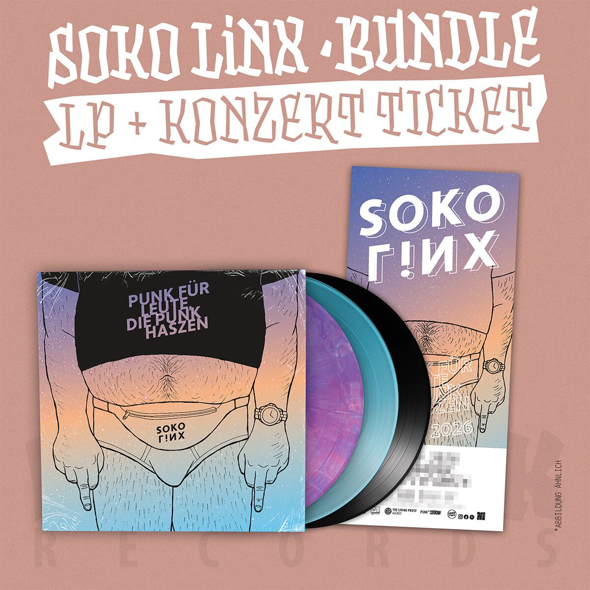 SOKO LiNX - BUNDLE LP + Ticket Lim. Fett box