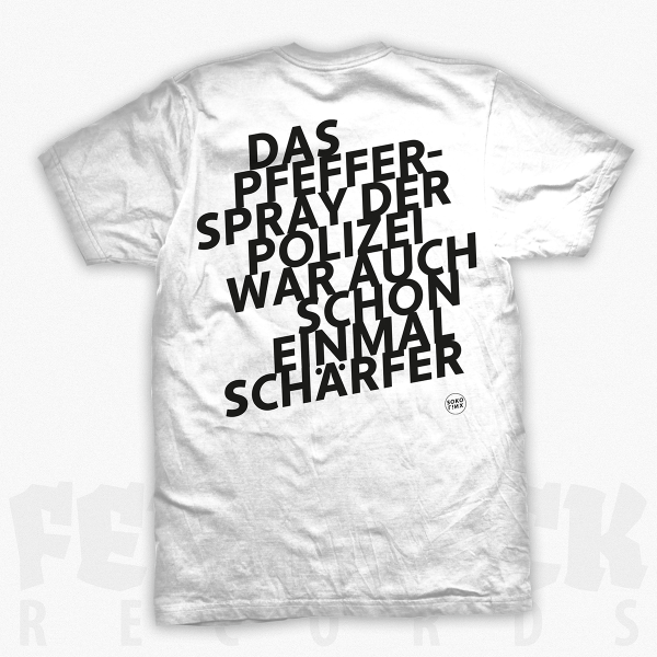 SOKO LiNX - T-Shirt "Das Pfefferspray der Polizei" White