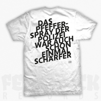 SOKO LiNX - T-Shirt "Das Pfefferspray der Polizei" White