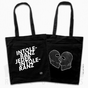 SOKO LiNX - Beutel "Intoleranz jeder Intoleranz" Black